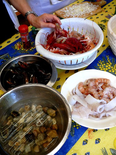 Seafood-prep